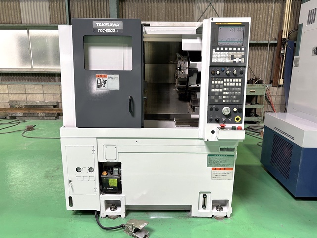 滝澤鉄工所 TCC-2000L3 NC旋盤(センター無し)