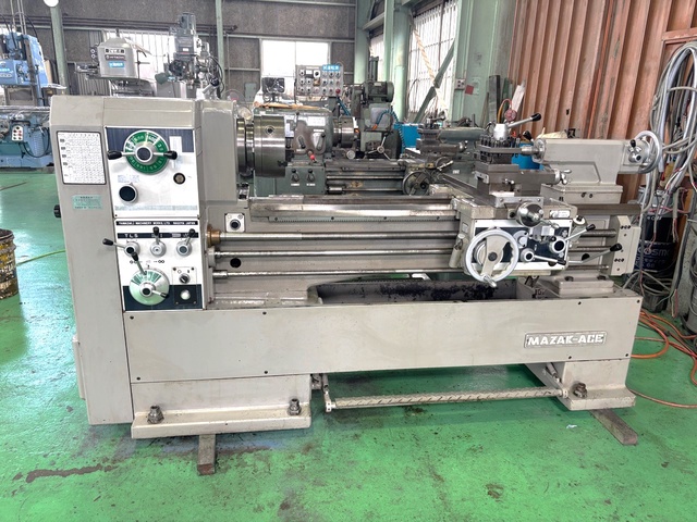 山崎鉄工所 MAZAK-ACE-1000 7尺旋盤