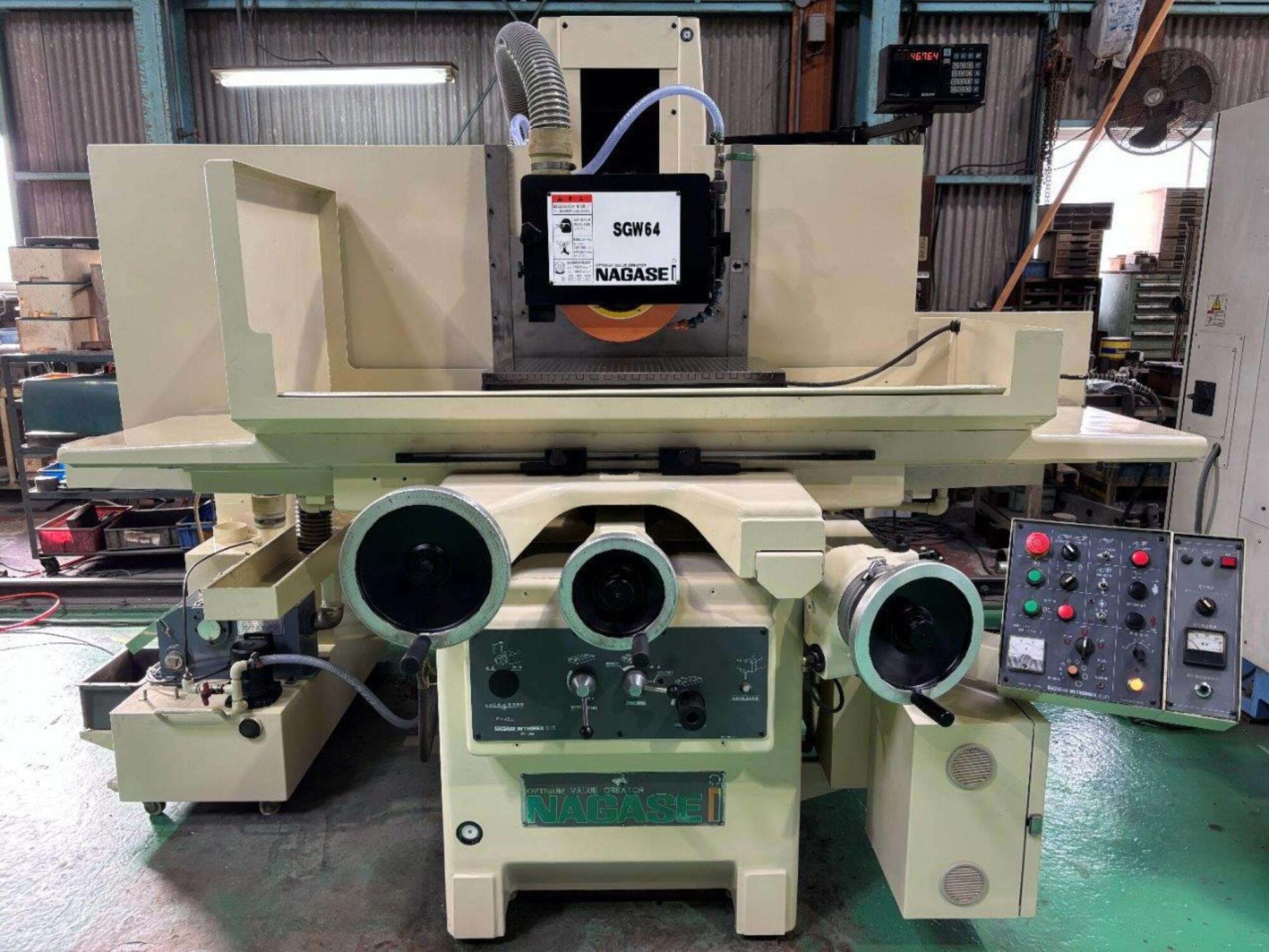 【PSA9】山 初期スーパー 平面研削盤 ナガセインテグレックス SGW-64 中古販売詳細【#408881