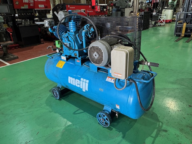 明治機械製作所 H-1 0.75kwコンプレッサー 中古販売詳細