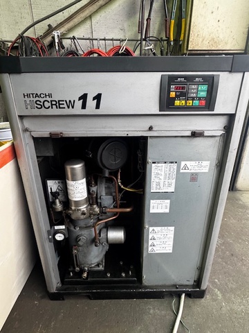 日立産機システム OSP-11M6ARN 11kwコンプレッサー