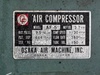 大阪空気機械製作所 AF-5 3.7kwコンプレッサー