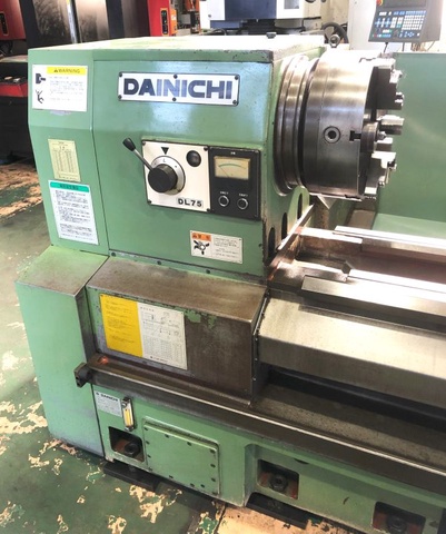 大日金属工業 DL75x400 NCフラット型旋盤