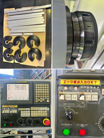 山崎技研 YZ-500WRⅢ NC立フライス