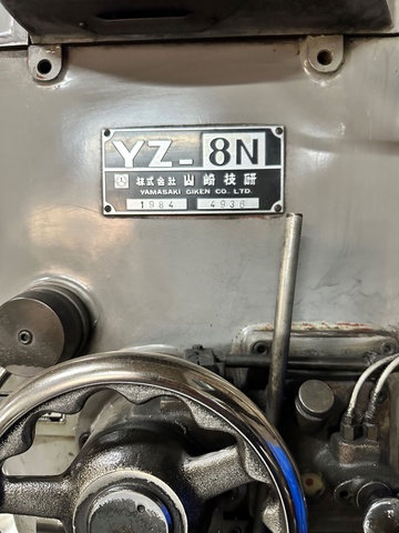 山崎技研 YZ-8N ベット型立フライス