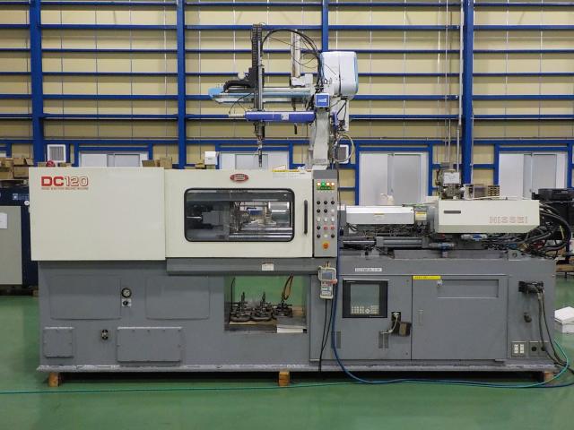 日精樹脂工業 DC120-9A 120T2色射出成形機