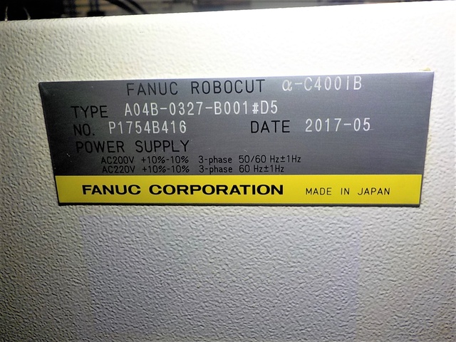 ファナック α-C400iB NCワイヤーカット