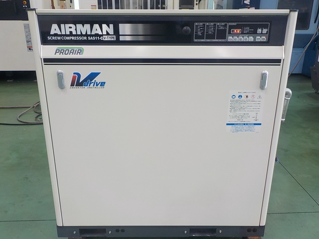 北越工業 SAS11VD-C 11kwコンプレッサー