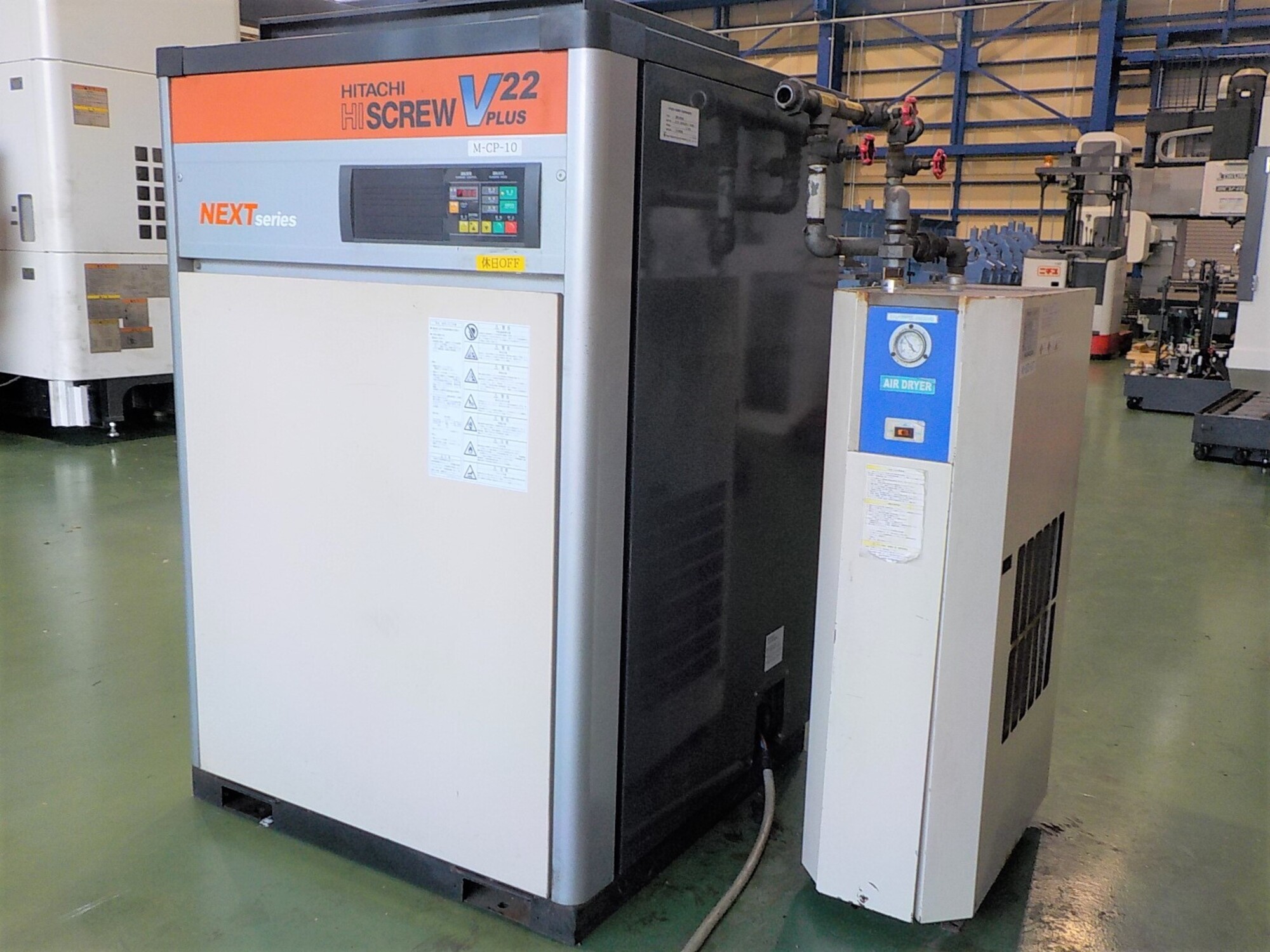 22kwコンプレッサー 日立産機システム OSP-22VAN 中古販売詳細