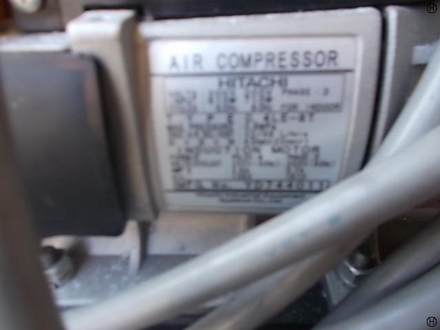 日立 HITACHI 0.4kwコンプレッサー