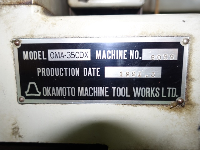 岡本工作機械製作所 OMA-350DX 成形研削盤