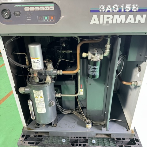 AIRMAN SAS15S-67 15kwコンプレッサー