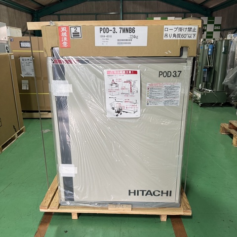 日立産機システム POD-3.7MNB6 3.7kwコンプレッサー