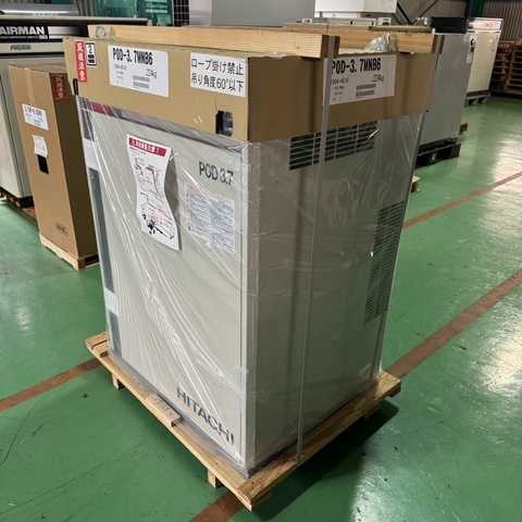 日立産機システム POD-3.7MNB6 3.7kwコンプレッサー