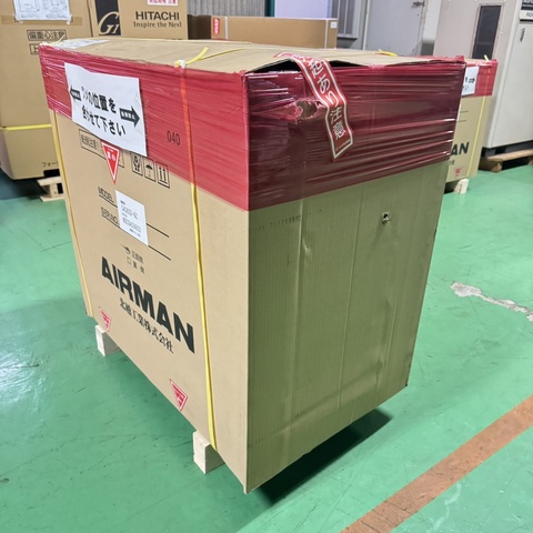 北越工業 SAS6SD-6C 5.5kwコンプレッサー