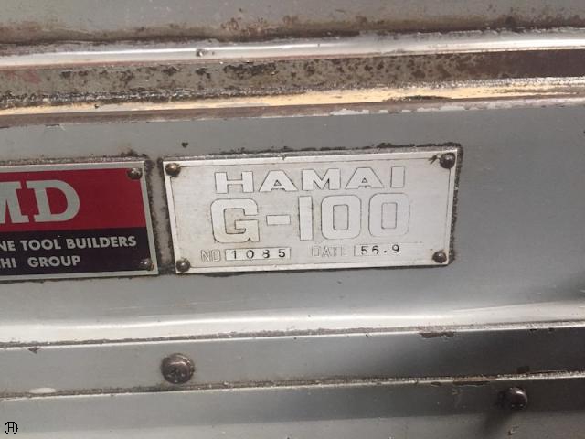 浜井産業 G-100 ホブ刃溝研削盤