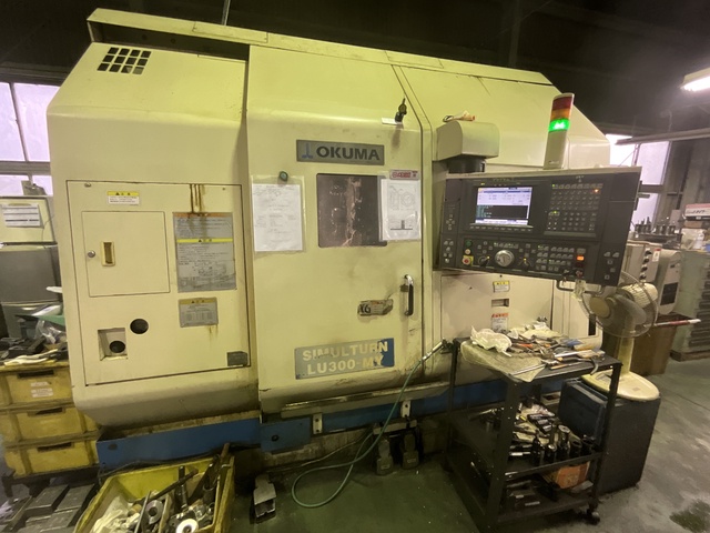 オークマ LU300MY NC2サドル型旋盤