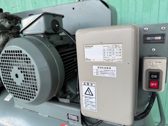 日立産機システム 7.5P-9.5VD6 7.5kwコンプレッサー