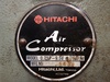 日立 HITACHI 0.75P-9.5V6 0.75kwコンプレッサー