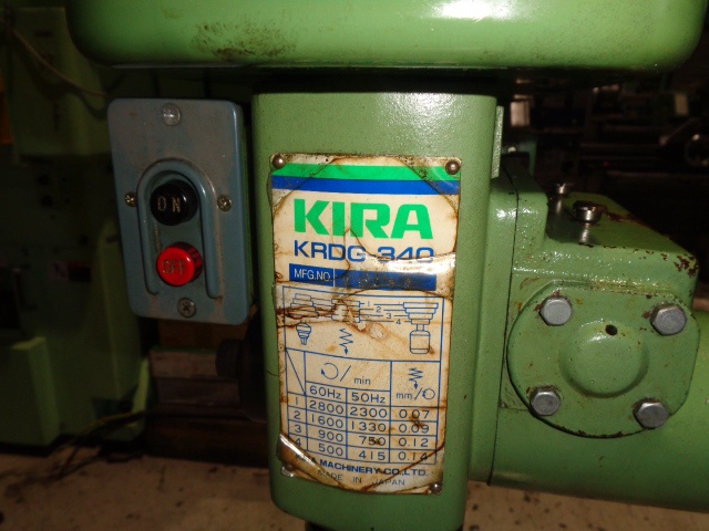 キラコーポレーション KRDG-340 卓上ボール盤