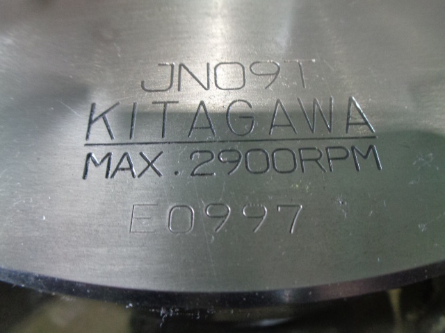 北川鉄工所 JN09T スクロールチャック