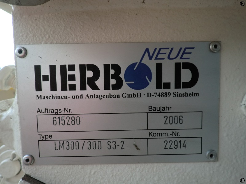 HERBOLD LM300/300-S3-2 1軸破砕機