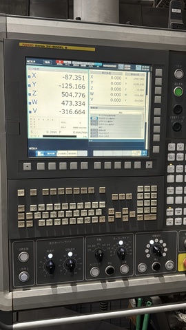 三菱重工 MVR 30 EX(2x4m) 門型マシニング(BT50)