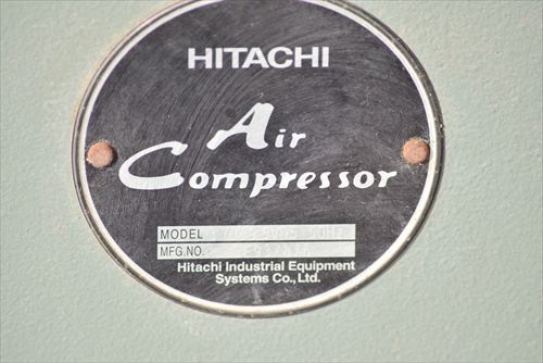 日立産機システム 3.7P-9.5VD5 3.7kwコンプレッサー