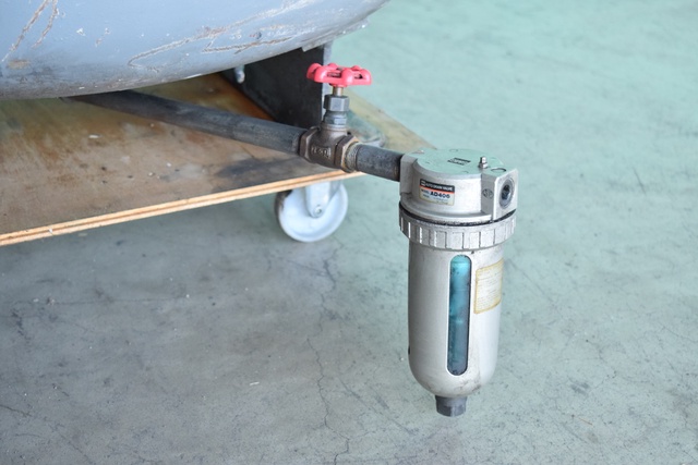 明治機械製作所 400L エアータンク