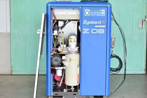 三井精機工業 Z086AX-R 7.5kwコンプレッサー