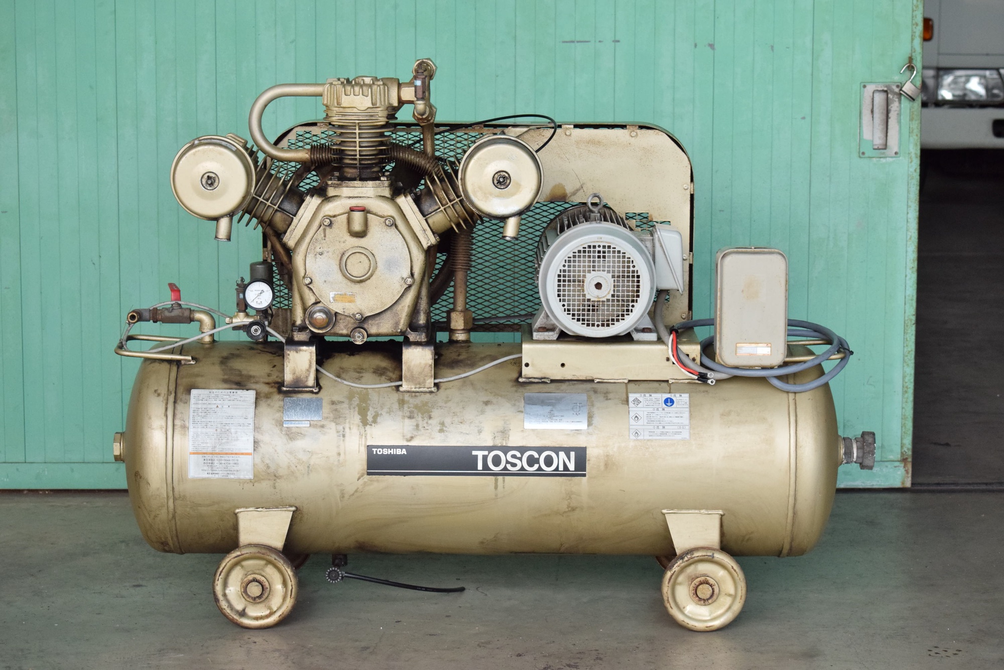 7.5kwコンプレッサー 東芝 SP106-75T9 中古販売詳細【#403139】 | 中古