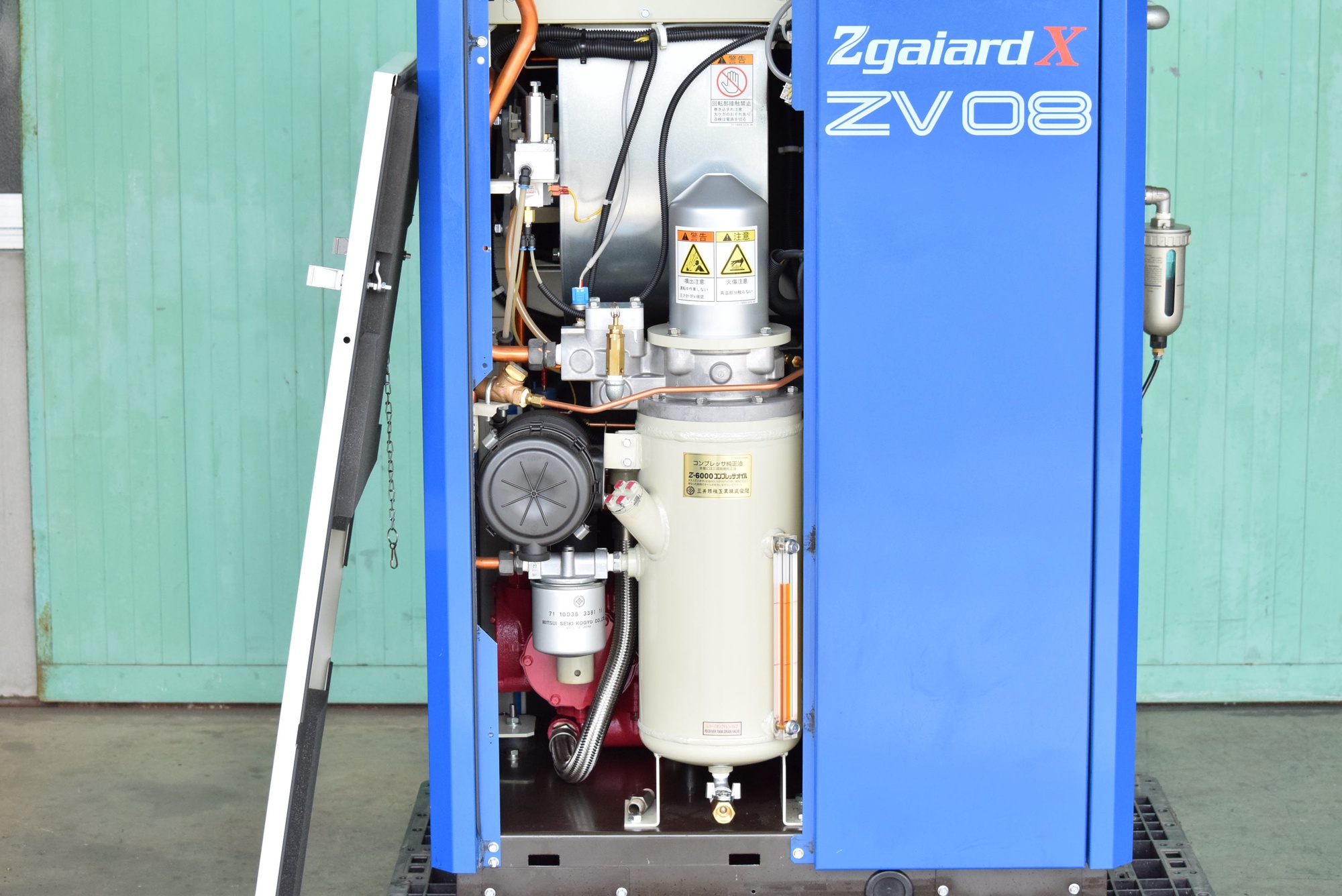 7.5kwコンプレッサー 三井精機工業 ZV08AX-R 中古販売詳細【#403751