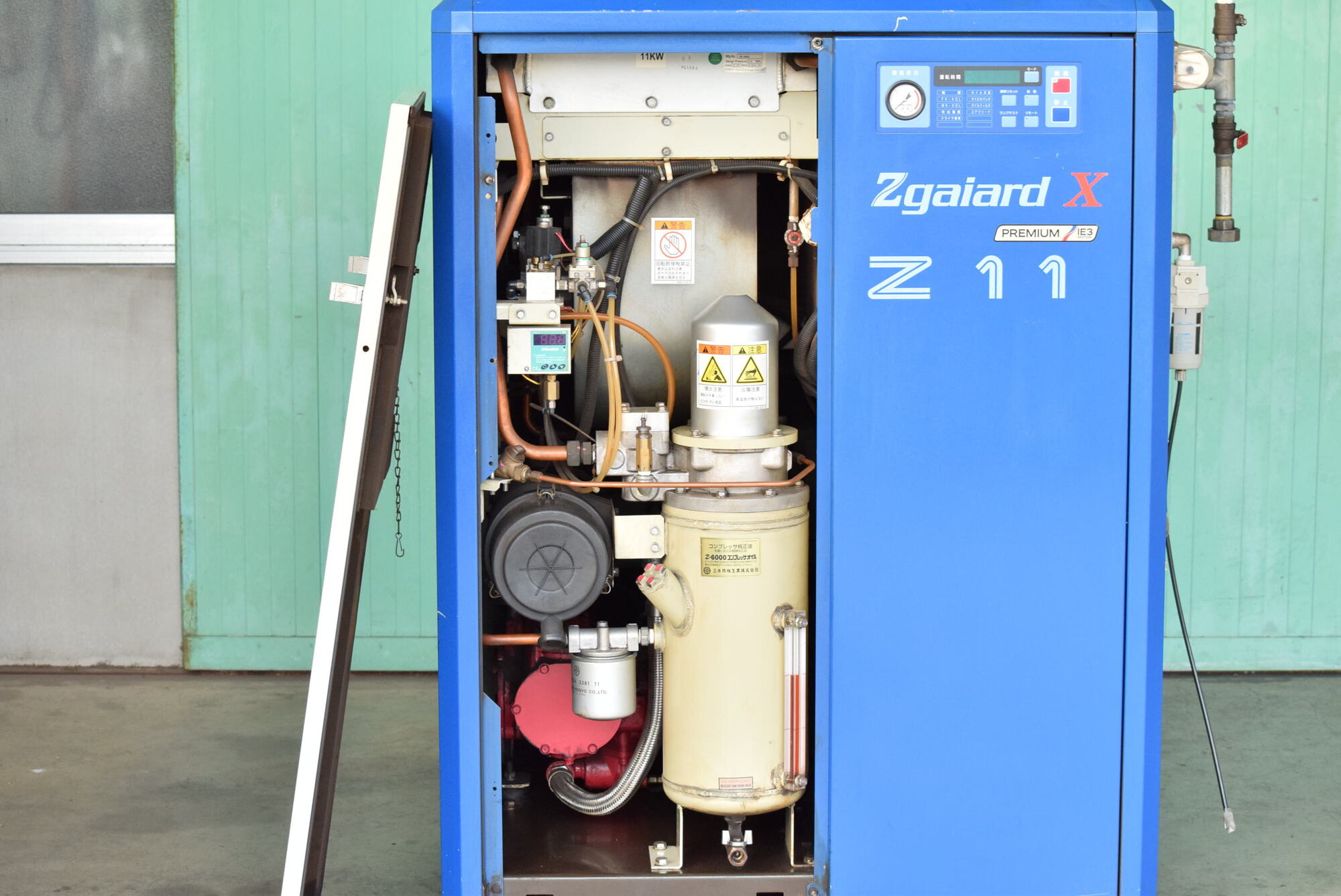 11kW】コンプレッサー 高精度スクリュー 入荷！ | 三井精機工業 | 中古