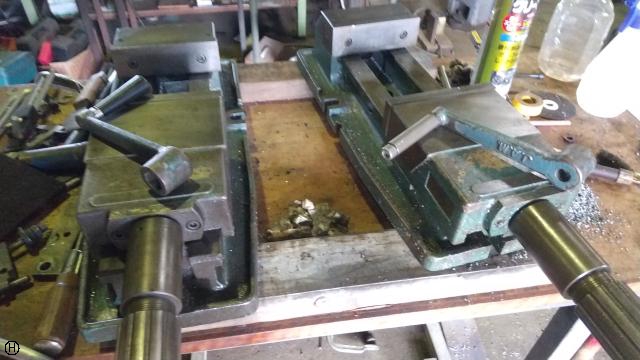 日本オートマチック JAM MBR150 油圧マシンバイス