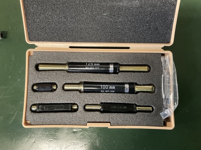 ミツトヨ M820-150ST カウント外側マイクロメーターセット