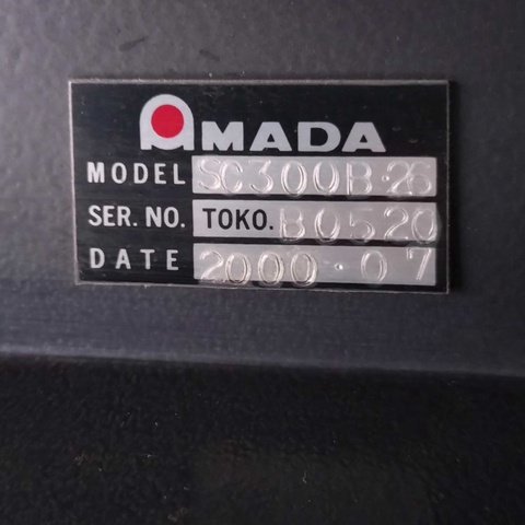 アマダ SC300B・26(新古品・木箱入り) ベルトコンベアー