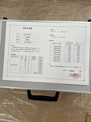 杉﨑計器 DI-9M-8 トルクテスター