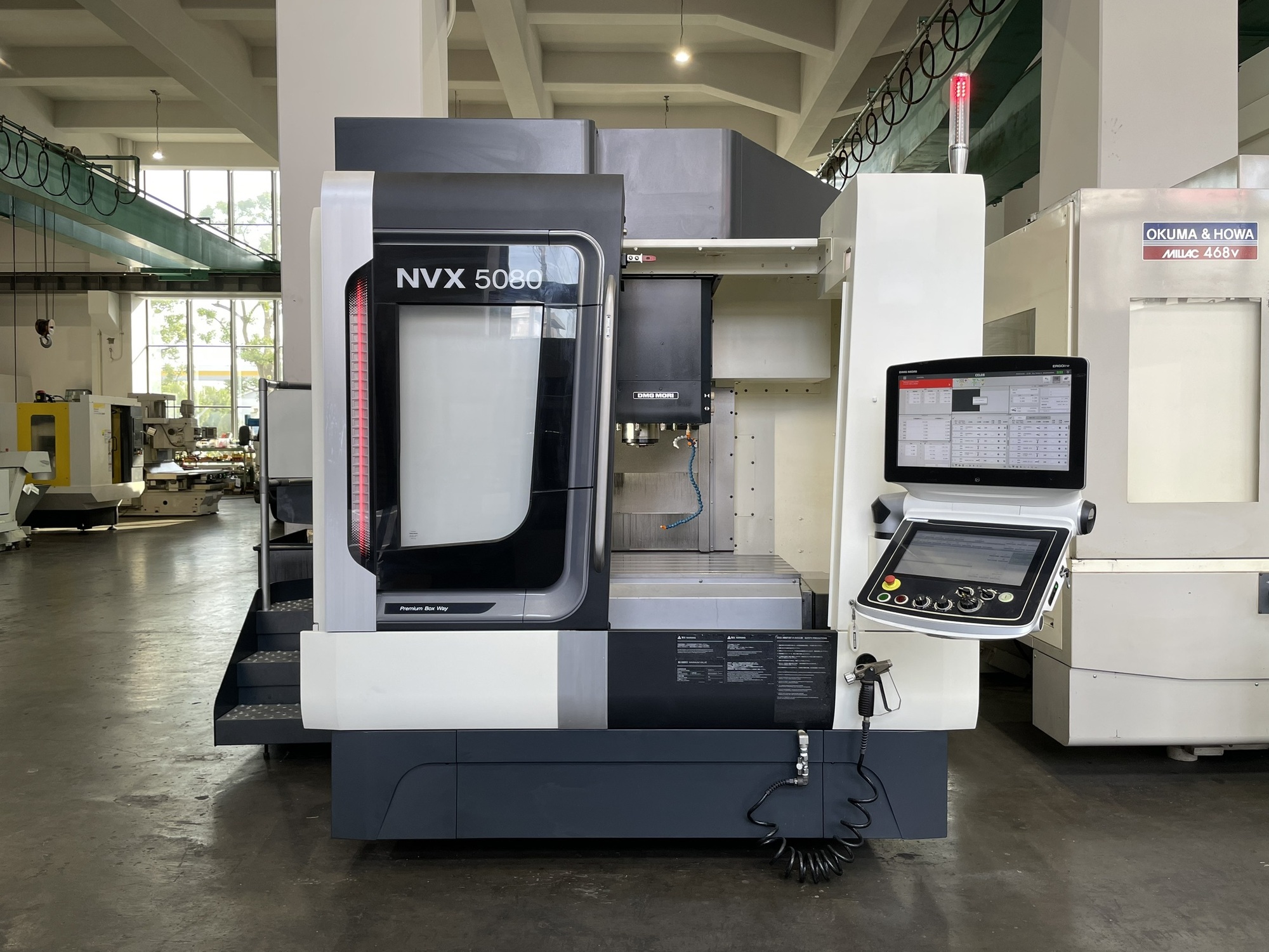 中古メック2台 立マシニング(BT40) DMG森精機 NVX5080/40 中古販売詳細【#405893