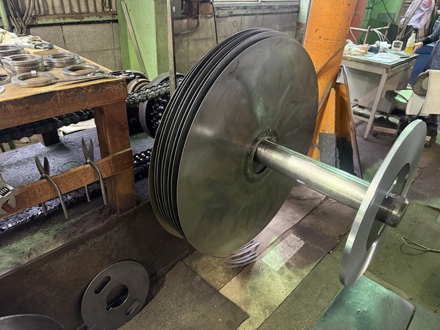 小野機工所 巻取り板タイプ スリッターライン