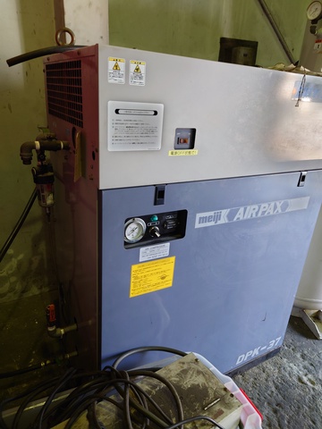 明治機械製作所 DPK−37 3.7kwコンプレッサー