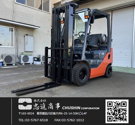 トヨタL&F 02-8FG15 1.5Tフォークリフト