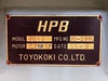 東洋工機 HPB3010 1.0m油圧プレスブレーキ