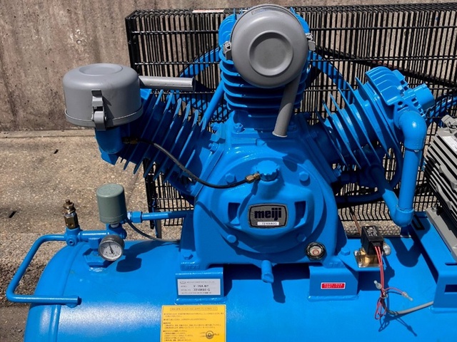 明治機械製作所 Y-75A 6P 7.5kwコンプレッサー