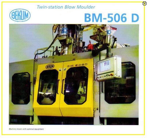 BEKUM BM-506D HDPEブロー成形機