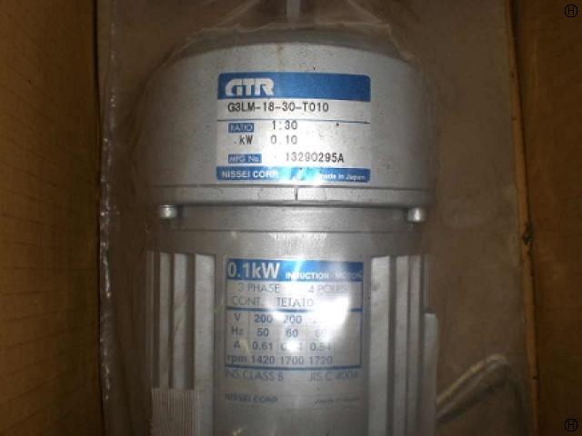  G3LM-18-30-T010 0.1kwギアードモーター