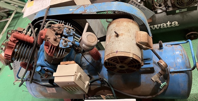 明治機械製作所 NO-15 7.5kwコンプレッサー