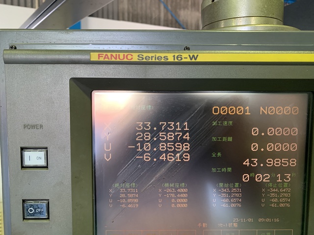 ファナック α-1C NCワイヤーカット