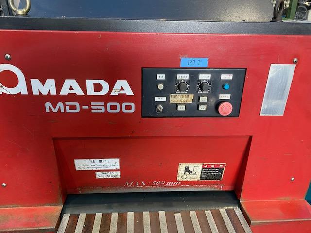 アマダ MD-500 バリ取り機