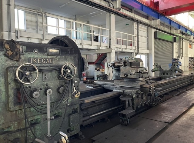 池貝 DAL-80 10m大型旋盤