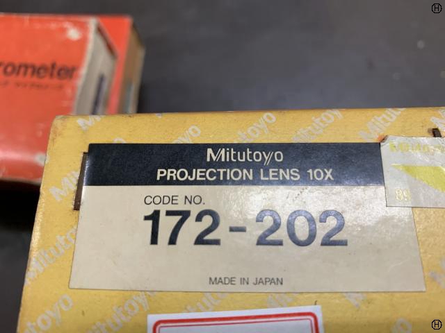ミツトヨ 172-202 プロジェクションレンズ
